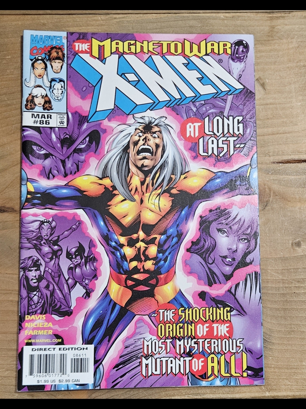 X-Men #86 (Marvel Comics March 1999) Raw 9.6-9.8